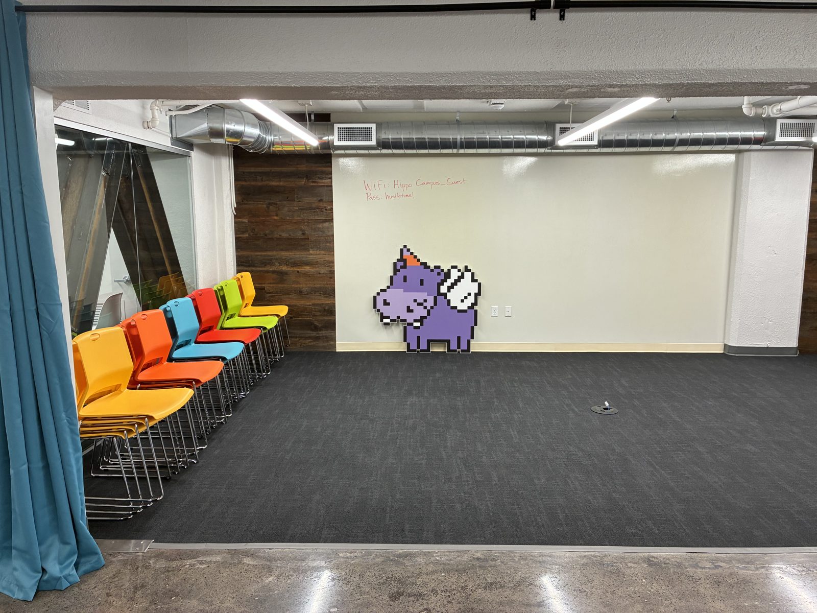 Room to spread out and get into deep work.